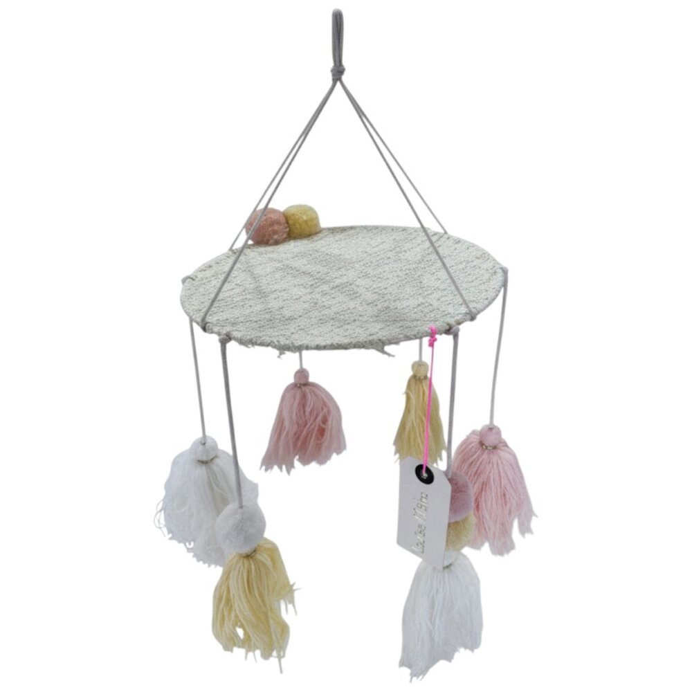 LOUISE MISHA - MOBILE ESTHER - CREAM/WHITE/PINK/YELLOW - ONE SIZE - NWT